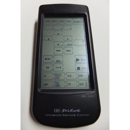 E Pilot SRC 9200 Touch Screen Backlit Universal Learning Remote